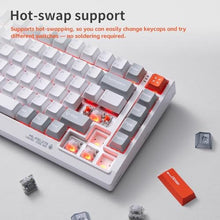 Load image into Gallery viewer, nuphy Field75 HE V2 75% Layout 83 Keys Gaming Keyboard with knobs, White_38