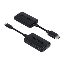 Load image into Gallery viewer, Nyrius Orion Prime Wireless USB-C to HDMI Video Transmitter & Receiver, Plug & Play Extender, Stream Full HD 1080p up to 150ft from PC, Laptop, Mobile Phone, Tablet to a TV or Projector (TDD21), Black_1