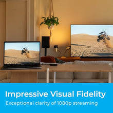Load image into Gallery viewer, Nyrius Orion Prime Wireless USB-C to HDMI Video Transmitter & Receiver, Plug & Play Extender, Stream Full HD 1080p up to 150ft from PC, Laptop, Mobile Phone, Tablet to a TV or Projector (TDD21), Black_1394