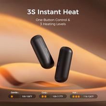 Load image into Gallery viewer, OCOOPA 2 in 1 Magnetic Rechargeable Hand Warmers, UT2s Mini Electric Handwarmers 2 Pack, Split USB-C, Reusable Portable Pocket Heater, Raynauds, Golf, Christmas, Tech Gifts for Women Men, Black_374
