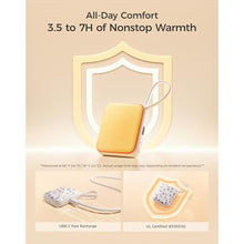 Load image into Gallery viewer, OCOOPA Hand Warmers Rechargeable, Smart Temp Control 7H*2 Long Safe Heat, Ultra Slim, Pocket-Size Design That Fits Gloves, Gifts for Women, Outdoor, Office, Commute (UT5 Nano), NocturneGarden_558
