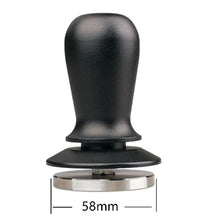 Load image into Gallery viewer, omgogo 58mm Espresso Tamper, Premium Barista Coffee Tamper with Calibrated Spring Loaded, 100% Stainless Steel Base_6680