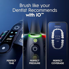 Load image into Gallery viewer, Oral-B iO Series 9 Electric Toothbrush with 4 Brush Heads, Aqua Alabaster, Aquamarine_4127