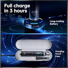 Load image into Gallery viewer, Oral-B iO Series 9 Electric Toothbrush with 4 Brush Heads, Aqua Alabaster, Aquamarine_4129