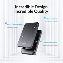 Load image into Gallery viewer, ORICO Hard Drive Enclosure 2.5'' Type C USB 3.1 Gen 1 to SATA 6Gbps External HDD Enclosure for SATA III SSD HDD 9.5/7mm External Hard Drive Case Compatible with PC, Laptop, TV, PS4, Xbox_3466