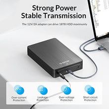 Load image into Gallery viewer, ORICO Hard Drive Enclosure 2.5'' Type C USB 3.1 Gen 1 to SATA 6Gbps External HDD Enclosure for SATA III SSD HDD 9.5/7mm External Hard Drive Case Compatible with PC, Laptop, TV, PS4, Xbox_3468
