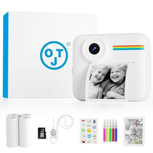 Load image into Gallery viewer, OTJ Kids Camera Instant Print - Instant Camera Kids Digital Camera Toys with 32GB Card - Best Birthday for Girls and Boys 3 4 5 6 7 8 9 10 Year Old, White_1