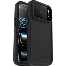 Load image into Gallery viewer, OtterBox Fr Series MagSafe Case for iPhone 17 Pro Max, Waterproof (IP68), Shockproof, Dirtproof, Protective Case with Built in Screen Protector, x5 Tested to Military Standard, Black_1