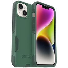 Load image into Gallery viewer, OtterBox iPhone 14 & iPhone 13 Commuter Series Case - TREES COMPANY (Green), slim & tough, pocket-friendly, with port protection_1