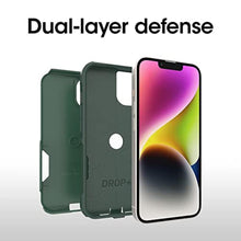 Load image into Gallery viewer, OtterBox iPhone 14 & iPhone 13 Commuter Series Case - TREES COMPANY (Green), slim & tough, pocket-friendly, with port protection_1017