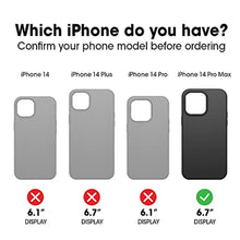 Load image into Gallery viewer, OtterBox iPhone 14 Pro Max OtterGrip Symmetry Series Case - Black, Built-in Grip, Sleek case, Snaps to MagSafe, Raised Edges Protect Camera & Screen_1057