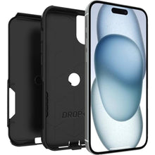 Load image into Gallery viewer, OtterBox iPhone 15 Plus and iPhone 14 Plus Commuter Series Case - Black, Slim & Tough, Pocket-Friendly, with Port Protection_2264