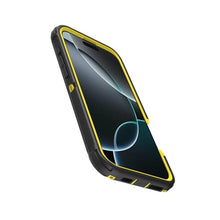 Load image into Gallery viewer, OtterBox iPhone 16 Pro Max (Only) Defender Series MagSafe Case - Night (Black & Yellow) - Built-in Magnets - Screenless - Rugged & Durable - with Port Protection, BlackYellow_842