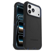 Load image into Gallery viewer, OtterBox iPhone 17 Pro Max (Only) - Defender Series Case - Black Shadow (Black & Blue) - Snaps on MagSafe - Tough - Rugged & Durable, BlackShadowBlackBlue_1