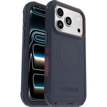 Load image into Gallery viewer, OtterBox iPhone 17 Pro (Only) - Defender Series Case - Indigo Tulip (Blue & Purple) - Snaps on MagSafe - Tough - Rugged & Durable, IndigoTulipBluePurple_1