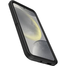 Load image into Gallery viewer, OtterBox Samsung Galaxy S24+ Defender Series Case - Single Unit Ships in Polybag, Ideal for Business Customers - BLACK, rugged & durable, with port protection, includes holster clip kickstand_436
