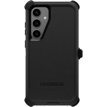 Load image into Gallery viewer, OtterBox Samsung Galaxy S24+ Defender Series Case - Single Unit Ships in Polybag, Ideal for Business Customers - BLACK, rugged & durable, with port protection, includes holster clip kickstand_438