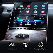 Load image into Gallery viewer, Ottocast Wireless Android Auto Car Adapter for Android Phone - Convert Wired to Wireless, Easy Setup via Plug-in Car USB5Ghz WiFi 15s Auto Connection Online Update, Blue_1276