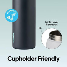 Load image into Gallery viewer, Owala FreeSip Insulated Stainless Steel Water Bottle with Straw for Sports and Travel, BPA-Free, 32oz, Foggy Tide, FoggyTide_8763