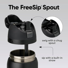 Load image into Gallery viewer, Owala FreeSip Stainless Steel Water Bottle 40 oz Night Safari, NightSafari_524