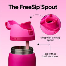 Load image into Gallery viewer, Owala FreeSip Stainless Steel Water Bottle 40 oz Read My Lips, ReadMyLips_97