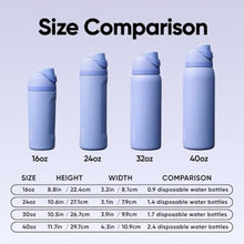 Load image into Gallery viewer, Owala FreeSip Stainless Steel Water Bottle 32 oz Out of the Blue, OutoftheBlue_726