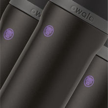 Load image into Gallery viewer, Owala Marvel FreeSip Stainless Steel Water Bottle with Straw for Sports and Travel, BPA-Free Sports Water Bottle, 24 oz, Black Panther, BlackPanther_7586
