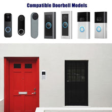 Load image into Gallery viewer, OYOCAM Transparent Plastic Doorbell Rain Cover Compatible with Ring, Blink, Google Nest, Eufy, Arlo, Kasa Video Doorbell, Waterproof Protector Shield Doorbell Push Button Cover Weather Blocking Cover_7357