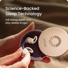Load image into Gallery viewer, Ozlo Sleepbuds | Comfortable Side Sleeper Headphones | Up to 10 Hours of Bluetooth LE Streaming | Science-Backed Sleep Sounds | Snore Blocking Earbuds, White_1457