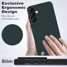 Load image into Gallery viewer, Pacciculn for Samsung Galaxy S25 Case, Vegan Leather - Green_793