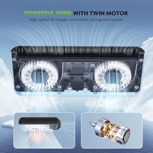Load image into Gallery viewer, PAIZOO Aquarium Chiller Fan, Ultra-Quiet Fish Tank Cooler with 3 Speed Mode, black_460