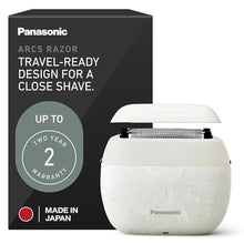 Load image into Gallery viewer, Panasonic ARC5 Palm-Sized Foil Shaver, Powerful Travel Electric Razor for Men, USB-C Charge Wet/Dry, Easy-Clean Luxury Japanese 5-Blade, Smooth & Precise Cut w/Smart Sensor (Natural Sea Stone), Whitenagori_1