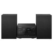 Load image into Gallery viewer, Panasonic Compact Stereo System with CD Player, Bluetooth, FM Radio and USB with Bass and Treble Control, 20W Stereo System for Home with Remote Control - SC-PM270PP-K (Black)_1