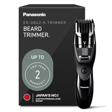 Load image into Gallery viewer, Panasonic Cordless Beard Trimmer for Men with Precision Dial, 19 Adjustable Length Settings, Rechargeable Battery, Washable, Birthday Gifts for Men, ER-GB42-K (Black)_1