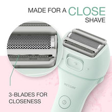 Load image into Gallery viewer, Panasonic Electric Bikini Trimmer, Waterproof Full-Body Cordless Electric Razors for Women Legs with Bikini Attachments, 3 Hypoallergenic Blades, for Travel, Shower, and Everyday Use - ES-AWL6AG, Mint_271