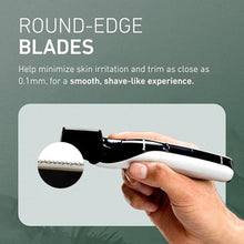 Load image into Gallery viewer, Panasonic Electric Body Trimmer for Men, Cordless Washable Wet Dry Groomer with 3 Comb Attachments, Black ER-GK60-S, Silver_911