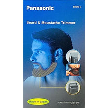 Load image into Gallery viewer, Panasonic ER240B Beard & Mustache Trimmer for Men, Black_30