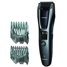 Load image into Gallery viewer, Panasonic Hair and Beard Trimmer, Men's, with 39 Adjustable Trim Settings and Two Comb Attachments for Beard and Hair, Corded or Cordless Operation, ER-GB60-K, Black_1