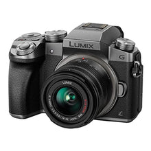 Load image into Gallery viewer, Panasonic LUMIX G7KS 4K Mirrorless Camera, 16 Megapixel Digital Camera, 14-42 mm Lens Kit, DMC-G7KS Silver_2280