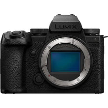 Load image into Gallery viewer, Panasonic LUMIX S5IIX Mirrorless Camera, 24.2MP Full Frame with Phase Hybrid AF, New Active I.S. Technology, 5.8K Pro-Res, RAW Over HDMI, IP Streaming - DC-S5M2XBODY, Black_1