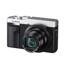 Load image into Gallery viewer, Panasonic LUMIX ZS99 Point and Shoot Camera, Compact Camera for Travel with 30x Zoom with 24-720mm Zoom Lens, and 4K Video/Photo, Great for Travel and Concerts, DC-ZS99 + Bag+ 32GB SD Card (Silver)_1619