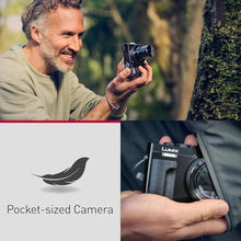 Load image into Gallery viewer, Panasonic LUMIX ZS99 Point and Shoot Camera, Compact Camera for Travel with 30x Zoom with 24-720mm Zoom Lens, and 4K Video/Photo, Great for Travel and Concerts, DC-ZS99 + Bag+ 32GB SD Card (Silver)_1620