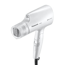 Load image into Gallery viewer, Panasonic nanoe Compact Hair Dryer EH-NA2C-W (White) - Japanese Nanoe Techonology, Foldable Travel Blow Dryer with Oscillating Quick Dry Nozzle, 1400W Lightweight Portable Hair Dryer, Anti-Frizz_1