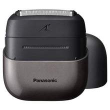 Load image into Gallery viewer, Panasonic Swipe Right Travel Shaver for Men, Portable Electric Razor for Men with USB-C Charging, 3-Blade Cutting System and Beard Sensor Technology, Wet/Dry Use, ES-CM3A-K, Black_1