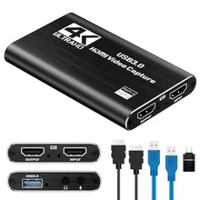 Load image into Gallery viewer, Papeaso USB 3.0 HDMI Capture Card, 2K30 FPS Capture with 4K Pass-Through_1