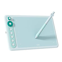 Load image into Gallery viewer, Parblo Intangbo X7 Drawing Tablet 7x4 inch Graphics Tablets,Digital Drawing Tablet with Mode Switch,6 Customized Keys,Battery-Free Stylus S01 for Digital Art,Design,Work with Window/Mac,Android, Green_1
