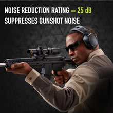 Load image into Gallery viewer, Peltor Sport Tactical 500 Bluetooth Hearing Protection Ear Muffs, 25 dB Noise Reduction Rating, Electronic Hearing Protection Headphones for Shooting, Hunting, Mowing, Construction, Concerts, & More, Black_7867