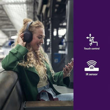 Load image into Gallery viewer, PHILIPS H8506 Over-Ear Wireless Headphones with Noise Canceling Pro (ANC) and Multipoint Bluetooth Connection, 60 Hours Playtime, (TAH8506BK/00),Black_1711