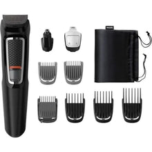 Load image into Gallery viewer, Philips Norelco Multigroom All-in-One Trimmer with 13 Pieces All-in-one Trimmer 9-in-1 MG3740, ChromeBlack_17