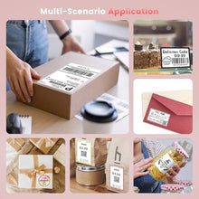 Load image into Gallery viewer, Phomemo D520BT Bluetooth Thermal Printer, 46 Shipping Label Printer for Small Businesses, Desktop Thrmal Label Printers for Shipping Package, Compatible with Amazon, Shopify, USPS, Pink_634